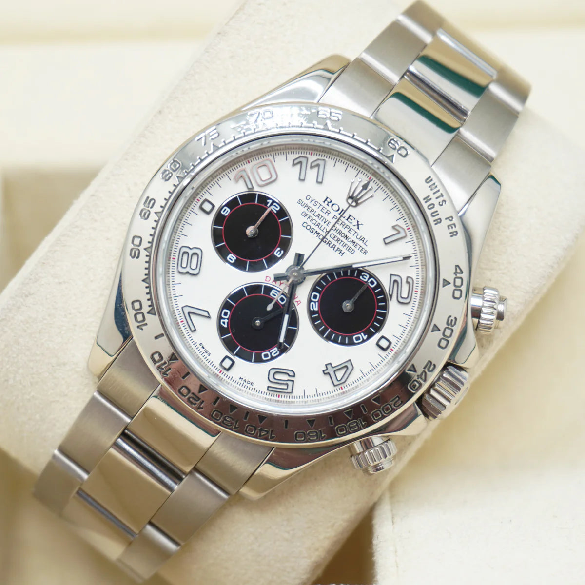 Rolex Daytona Panda Dial 116509 Arabic Numberals