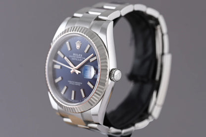 Rolex Datejust Blue Dial 126334 Oyster 41 mm