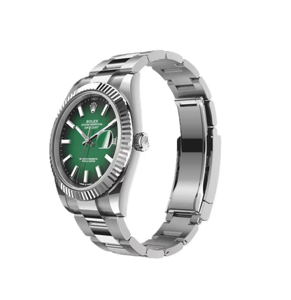 Rolex Datejust 41 Green Ombré Dial (2026) Oyster