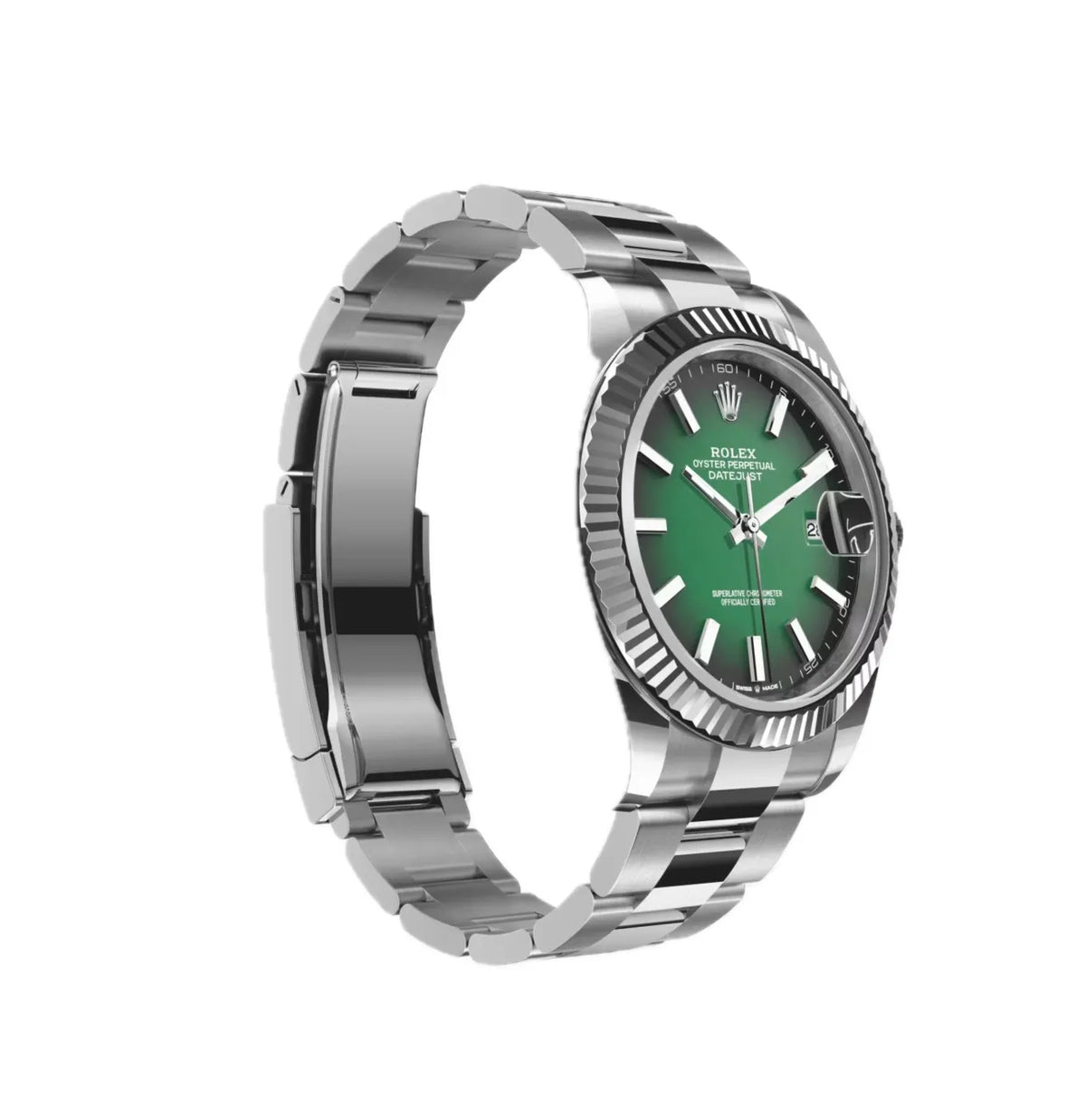 Rolex Datejust 41 Green Ombré Dial (2026) Oyster