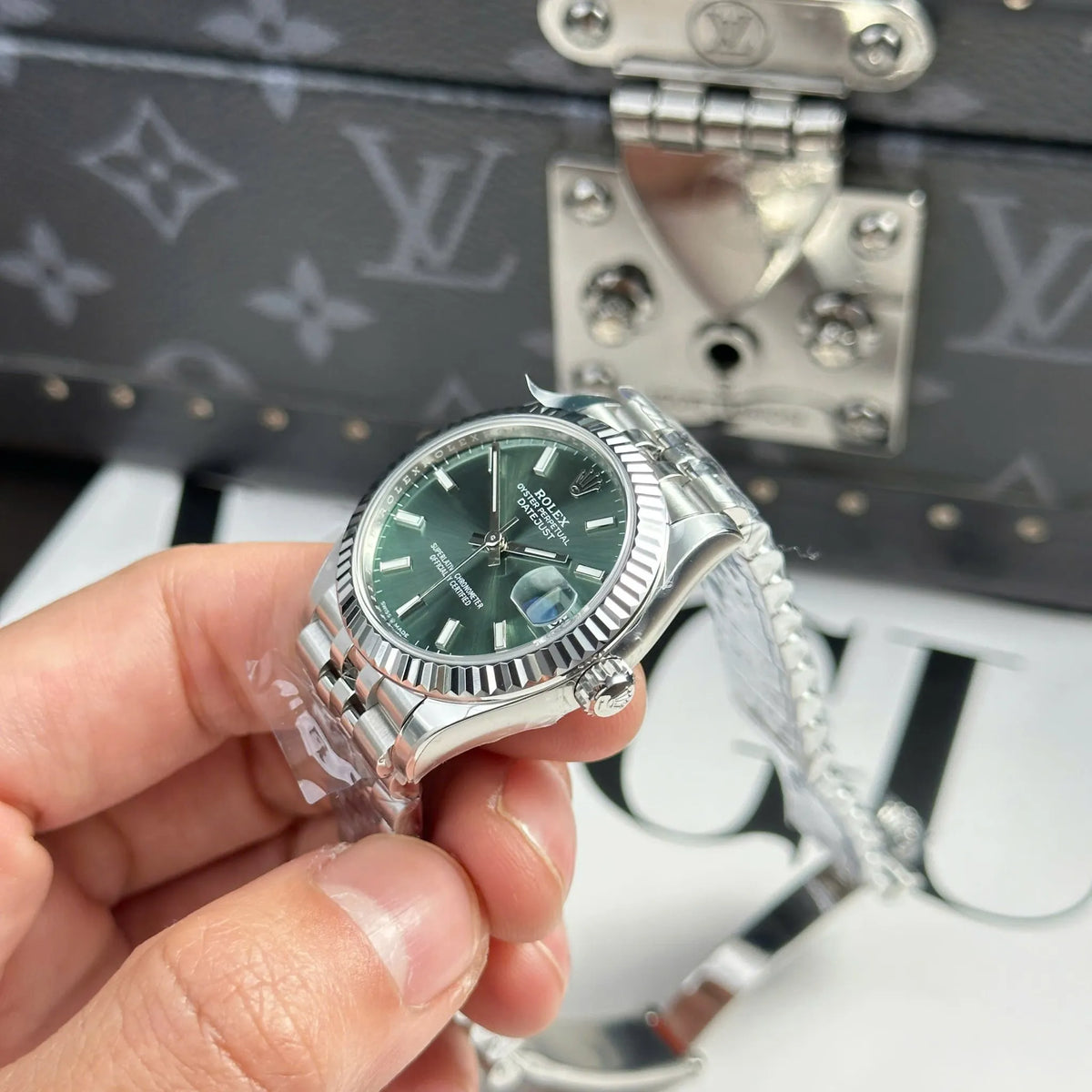 Rolex Datejust Mint Green Dial 278274 31 mm