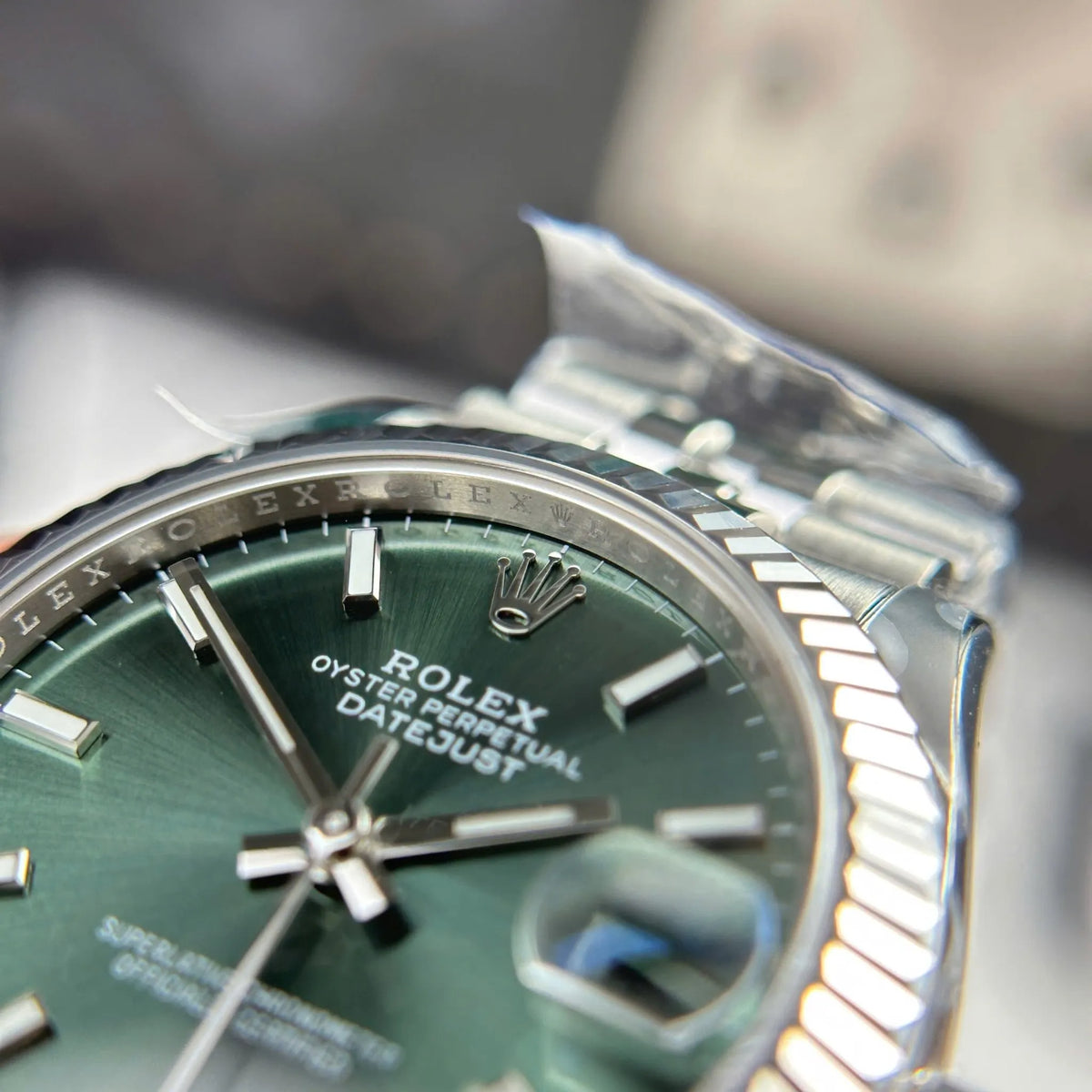 Rolex Datejust Mint Green Dial 278274 31 mm
