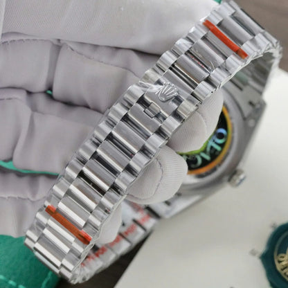 Rolex Day-Date Ice Blue Diamond Dial 128236-0009 36 mm