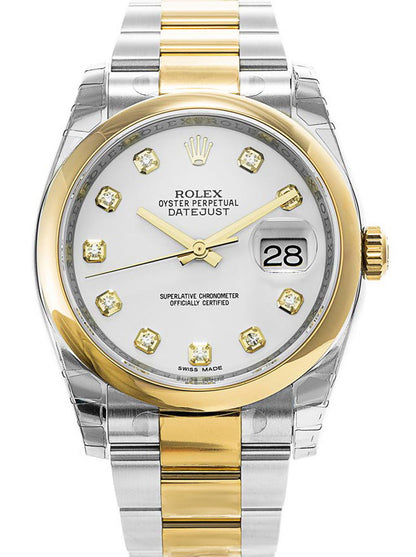 Rolex Datejust White Dial 116203 36 mm