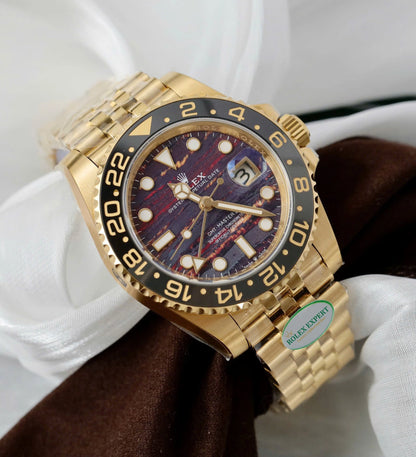 Rolex GMT-Master II 126718GRNR Tiger Iron Dial