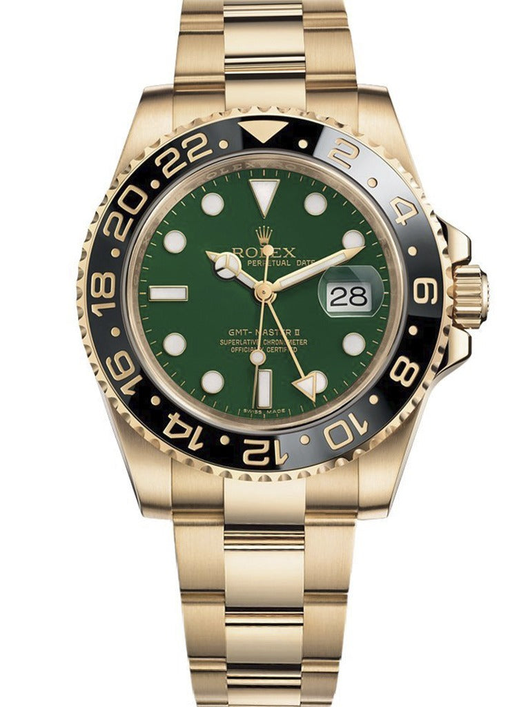 Rolex GMT-Master II Green Dial 116718LN