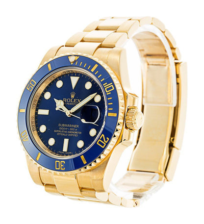 Rolex Submariner Blue Dial 116618LB