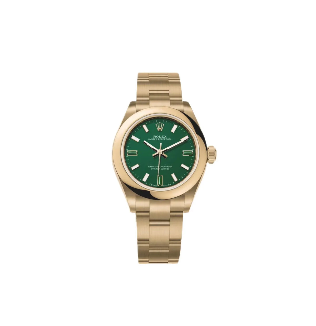 Rolex Oyster Perpetual Solid Gold 28mm Yellow Gold (2026)