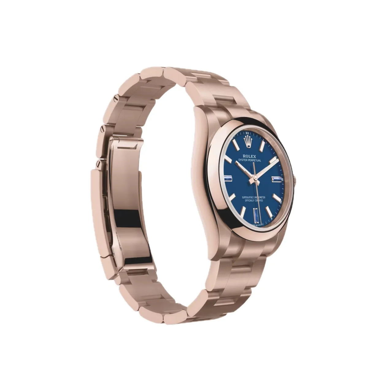 Rolex Oyster Perpetual Solid Gold 34mm Everose Gold (2026)