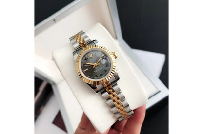 Rolex Datejust RG/SS Jub Grey/Rmn 36/28 mm