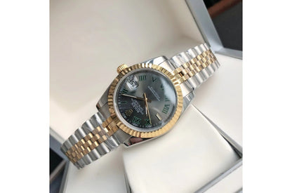 Rolex Datejust RG/SS Jub Grey/Rmn 36/28 mm