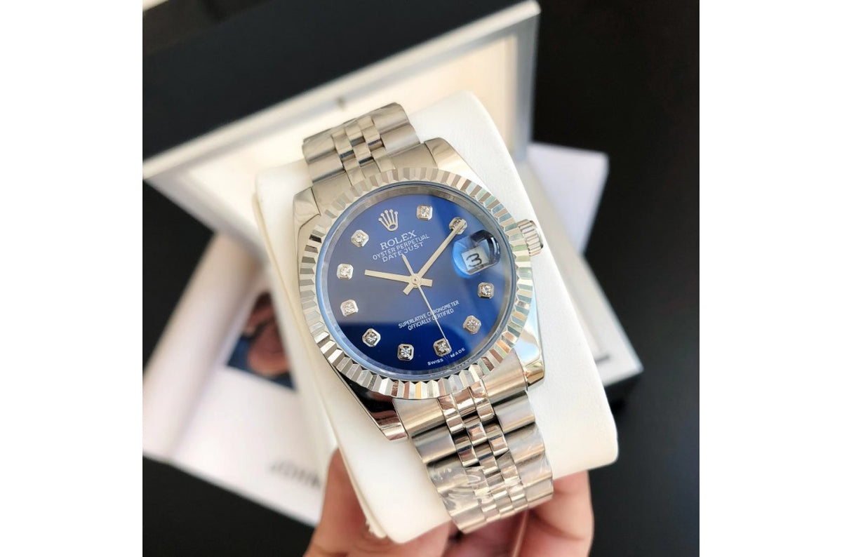 Rolex Datejust SS/SS Jub Blue/Dial 36/28 mm