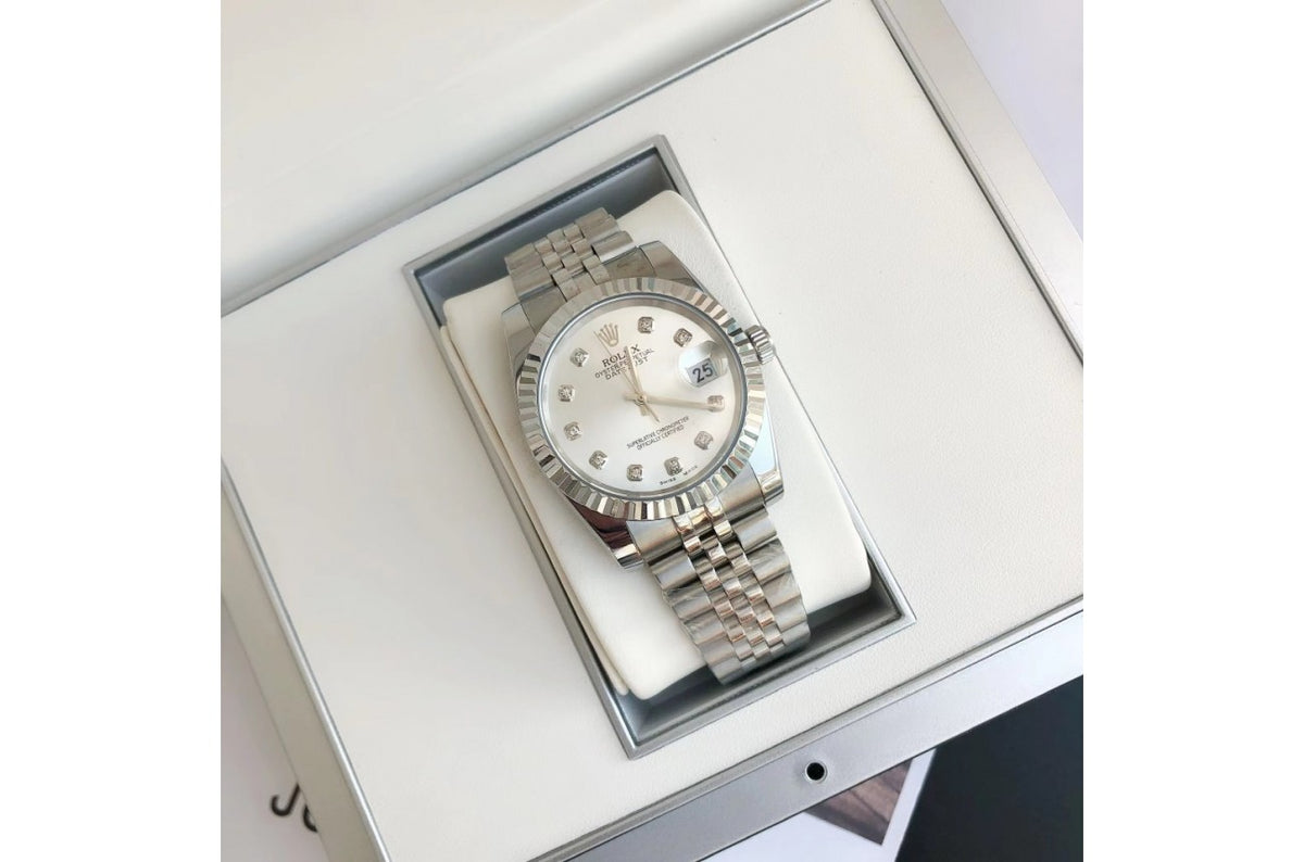 Rolex Datejust SS/SS Jub Sliver/Dia 36/28 mm
