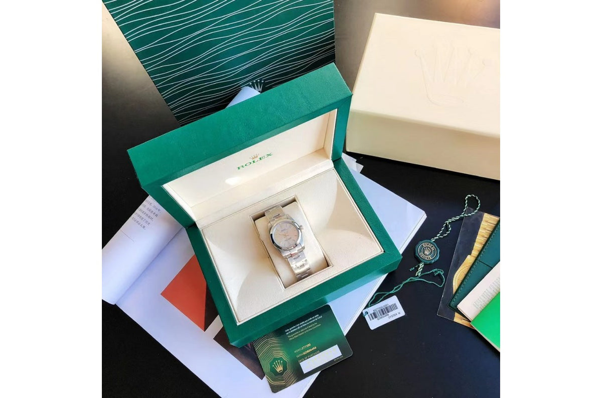 Rolex Oyster Perpetual SS/SS Sliver/Stk 31/41 mm