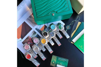 Rolex Oyster Perpetual SS/SS Sliver/Stk 31/41 mm