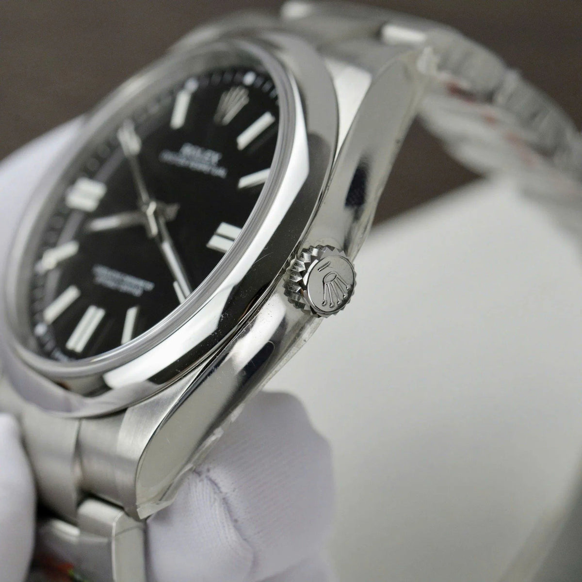 Rolex Oyster Perpetual Lady Black Dial 124200 34 mm