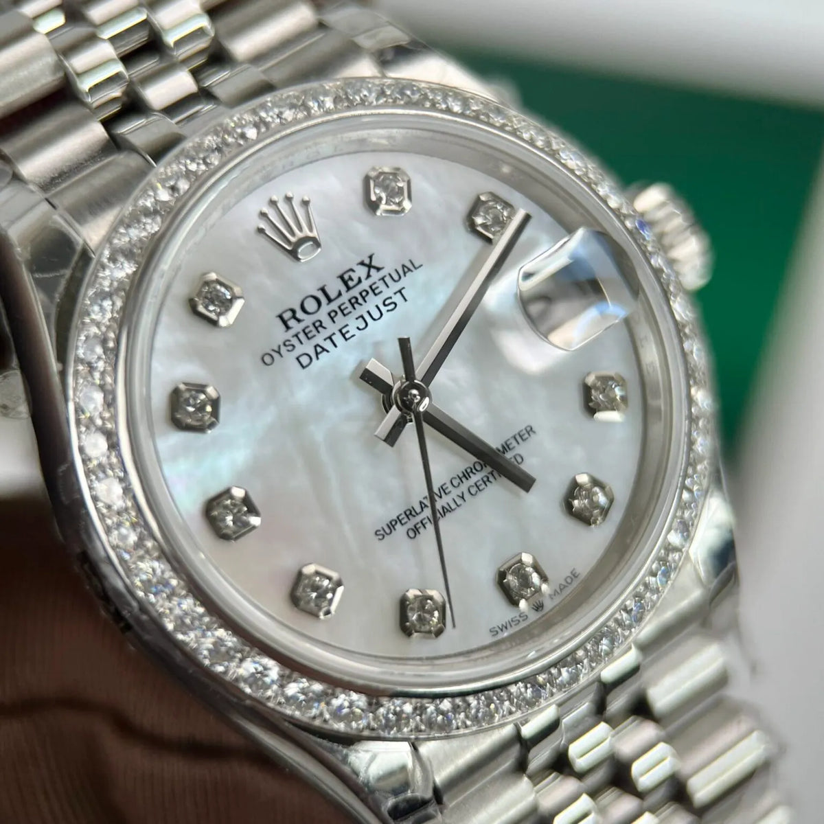 Rolex Datejust Mother of Pearl – White Dial 116244 36 mm