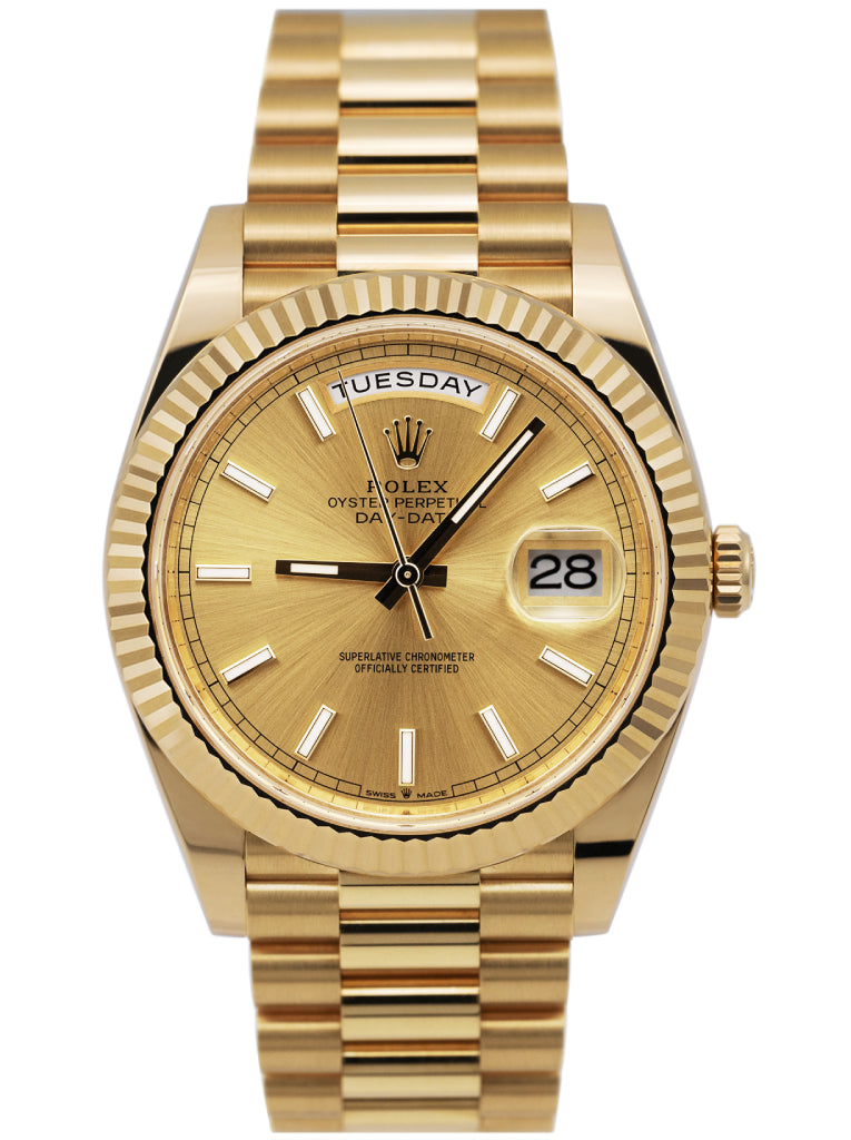 Rolex Day-Date II Champagne Dial 228238 40 mm