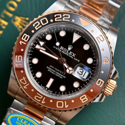 Rolex GMT-Master II Black Dial 126711CHNR Root Beer