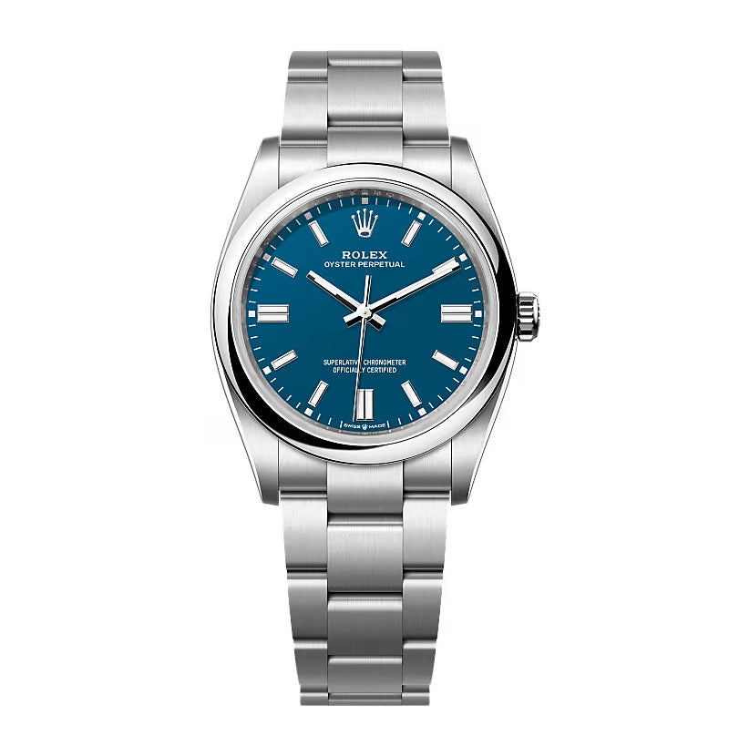 Rolex Oyster Perpetual 277200 Med Blue Dial