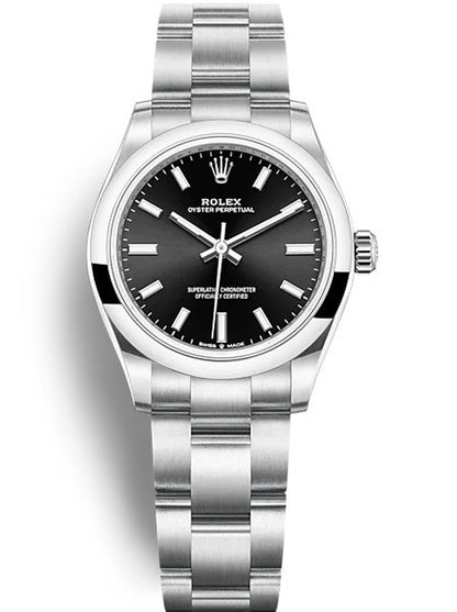 Rolex Oyster Perpetual Lady Black Dial 277200 31 mm