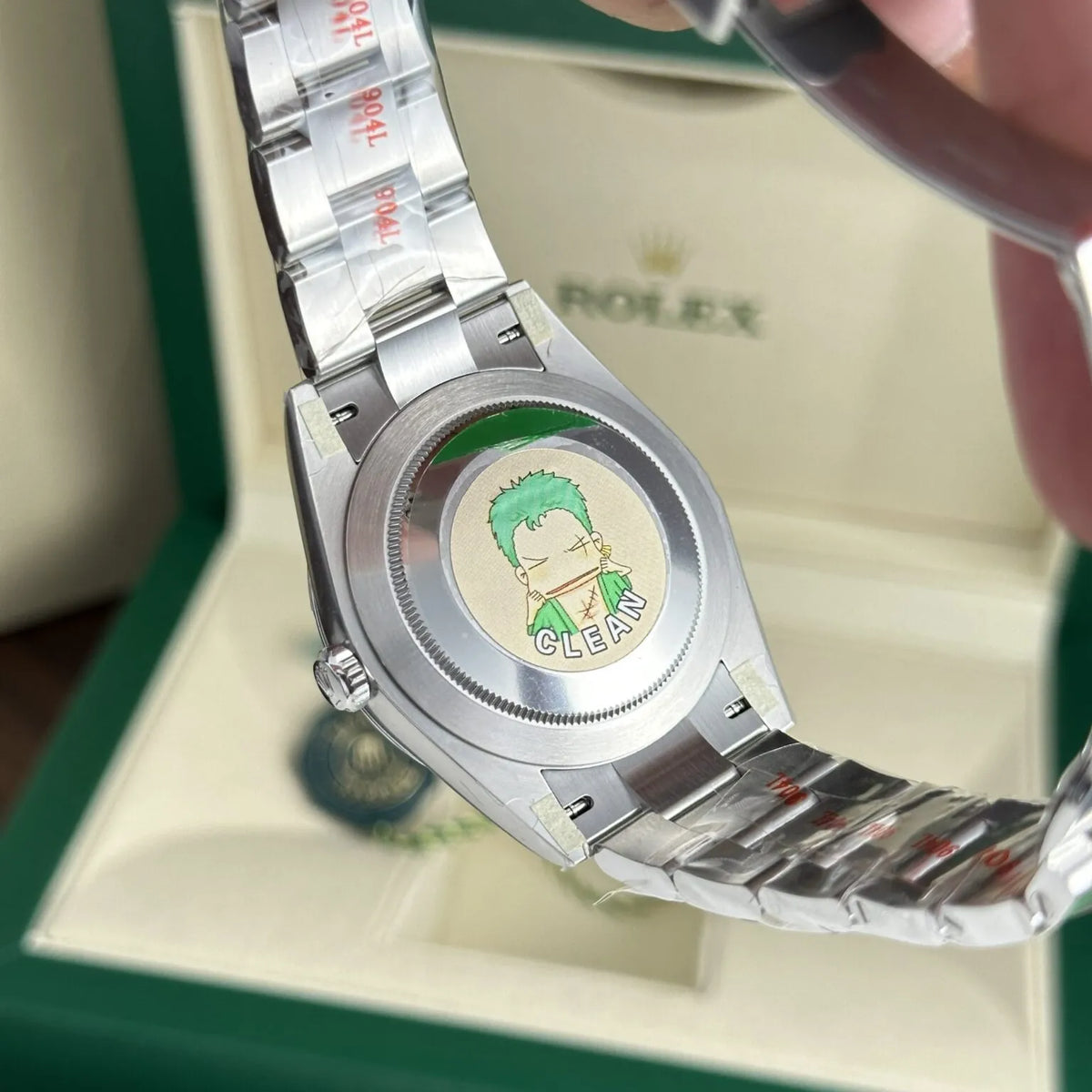 Rolex Oyster Perpetual Yellow Dial 124300 41 mm