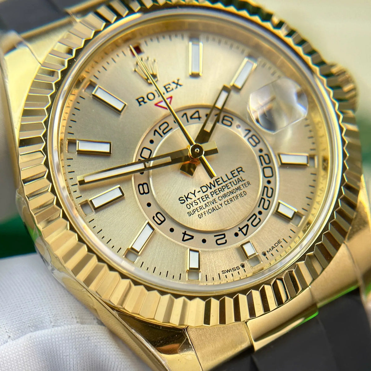 Rolex Sky-Dweller Champagne Dial 336238