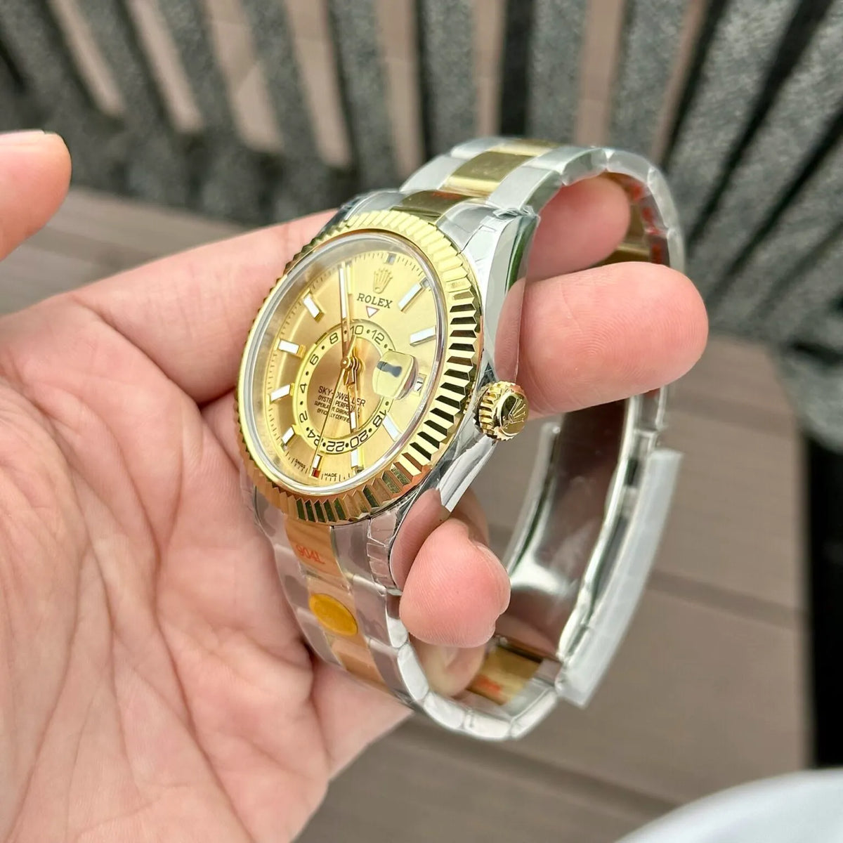 Rolex Sky-Dweller Champagne Dial 336933
