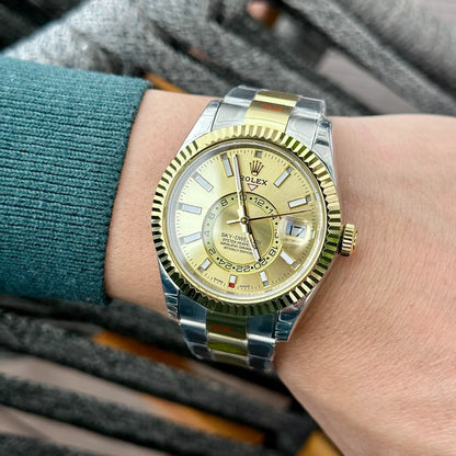 Rolex Sky-Dweller Champagne Dial 336933