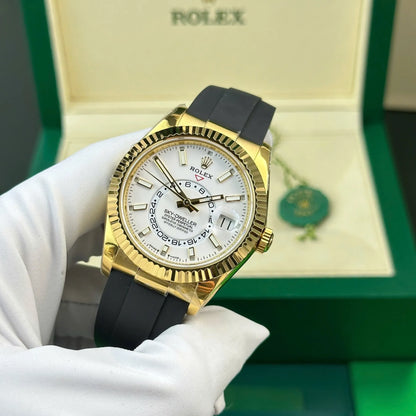Rolex Sky-Dweller Intense white Dial 336238