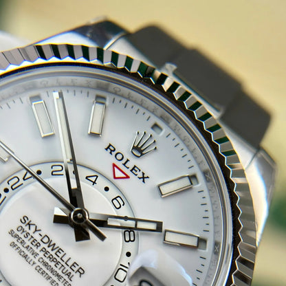 Rolex Sky-Dweller Intense white Dial 336239