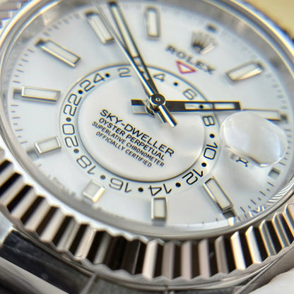 Rolex Sky-Dweller Intense white Dial 336239