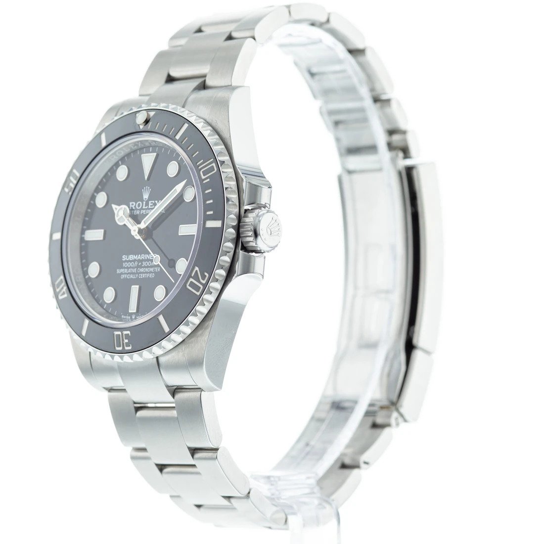 Rolex Submariner Black Dial 124060 No-Date