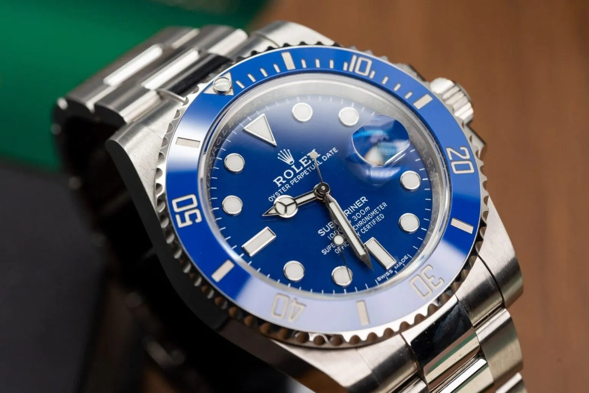 Rolex Submariner Blue Dial 116619LB “Smurf”