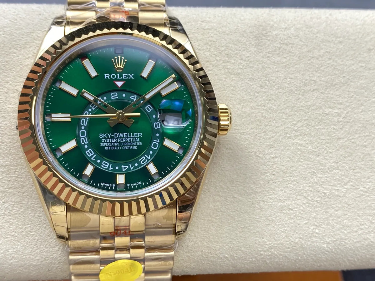 Rolex Sky-Dweller Green Dial 336938 (Jubilee)