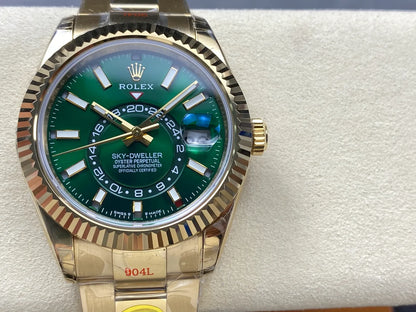 Rolex Sky-Dweller Green Dial 336938 (Oyster)