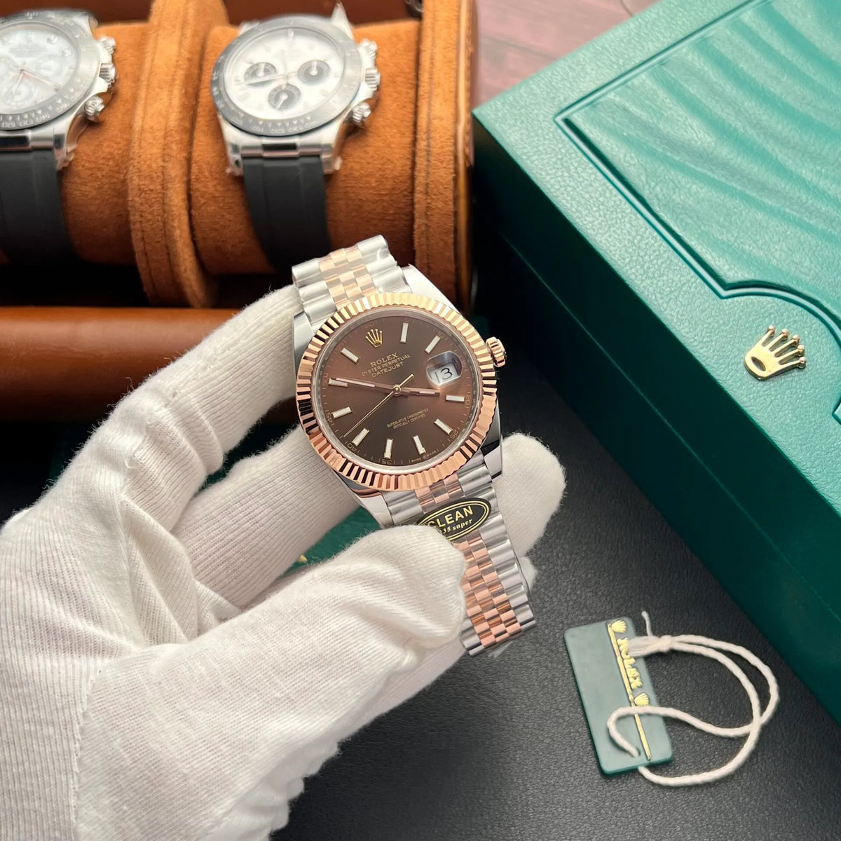Rolex Datejust Chocolate Dial 126331 Jubilee 41 mm