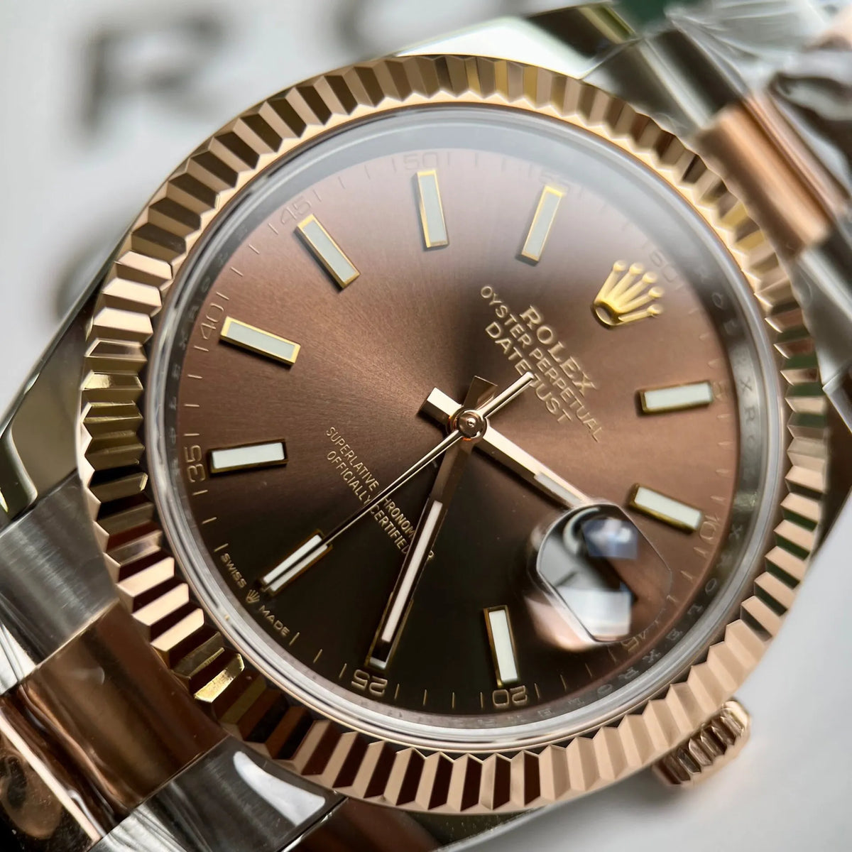 Rolex Datejust Chocolate Dial 126331 Oyster 41 mm