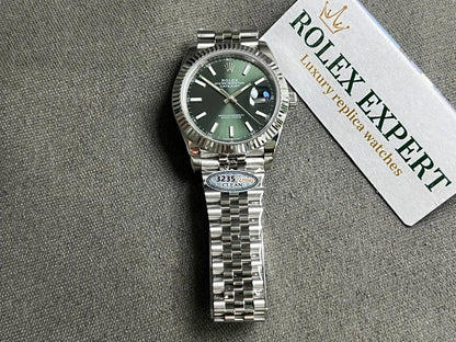 Rolex Datejust Green Dial 126334 Jubilee 41 mm