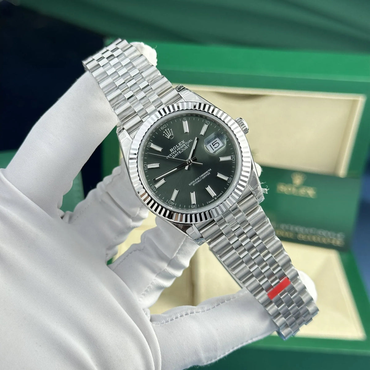 Rolex Datejust Green Dial 126334 Jubilee 41 mm