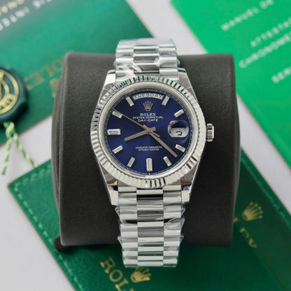 Rolex Day-Date Blue Ombré Dial 228239-0076 40 mm