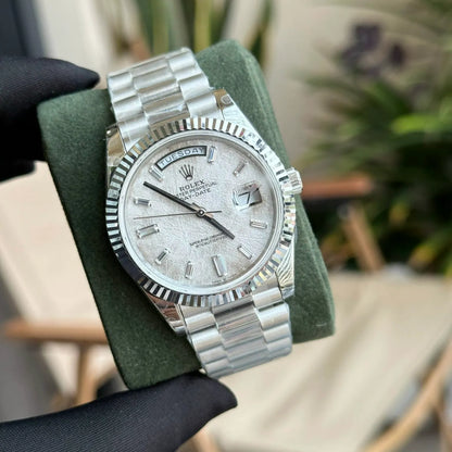 Rolex Day-Date Meteorite Diamond Dial 228236-0011 40 mm