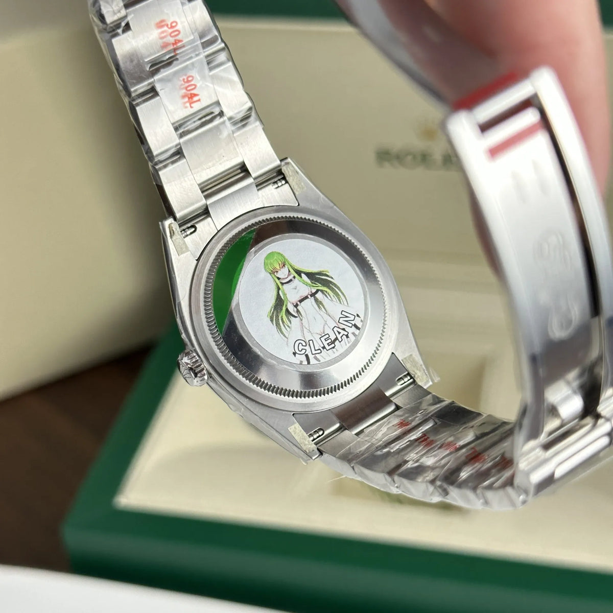 Rolex Oyster Perpetual Turquoise Dial 126000 36 mm