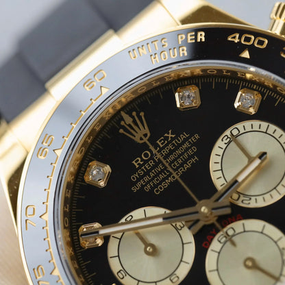 Rolex Daytona Black Dial Yellow Gold 126518LN