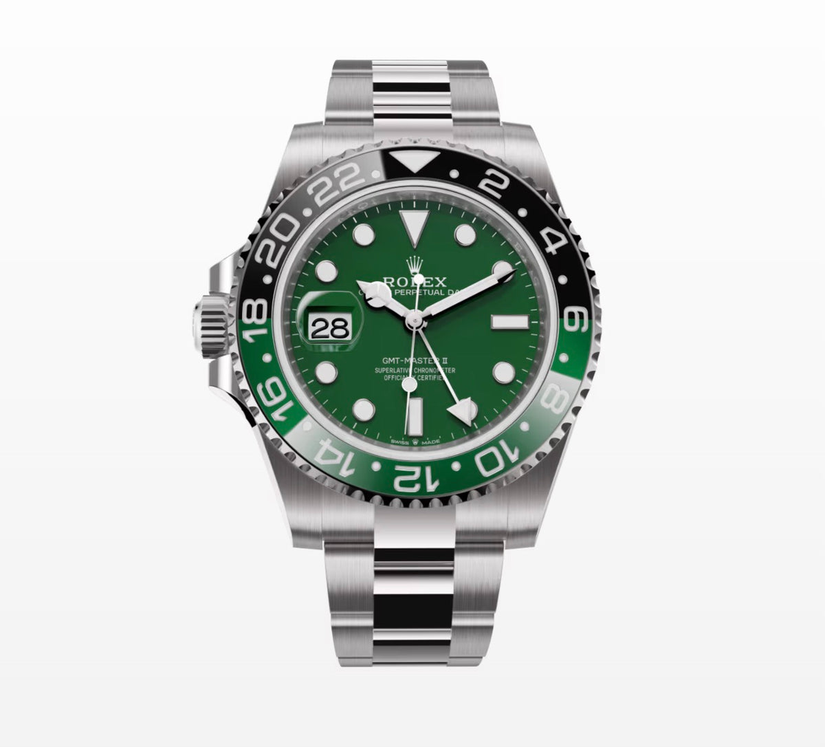 Rolex GMT-Master II 126729VTNR Oyster “Absinthe”
