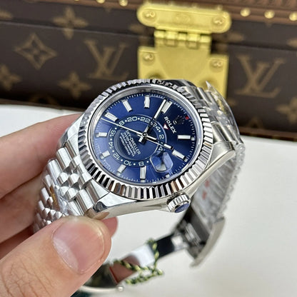 Rolex Sky-Dweller Bright blue Dial 336934 Jubilee