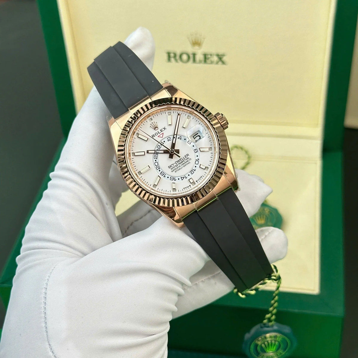 Rolex Sky-Dweller White Dial 326235