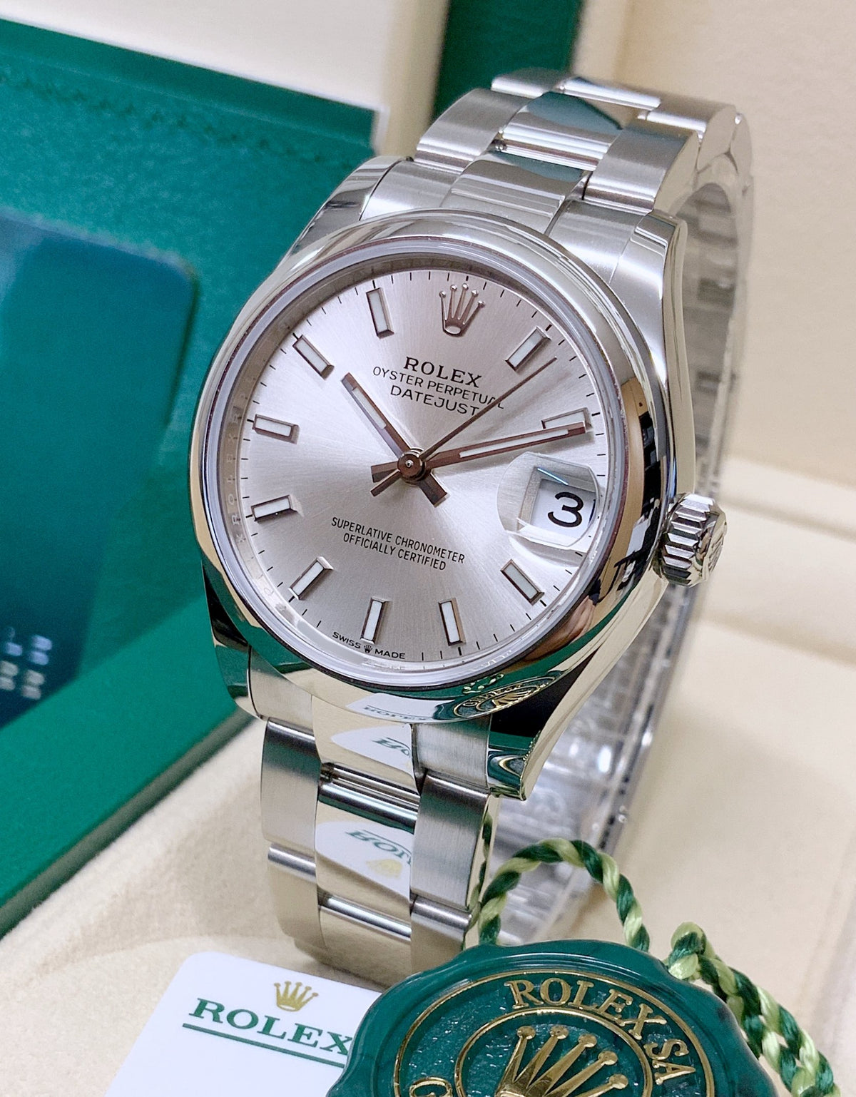Rolex Datejust Silver Dial 278240 31 mm