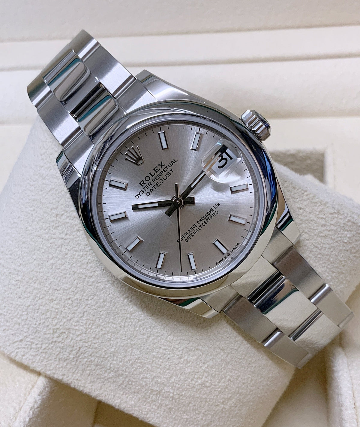 Rolex Datejust Silver Dial 278240 31 mm