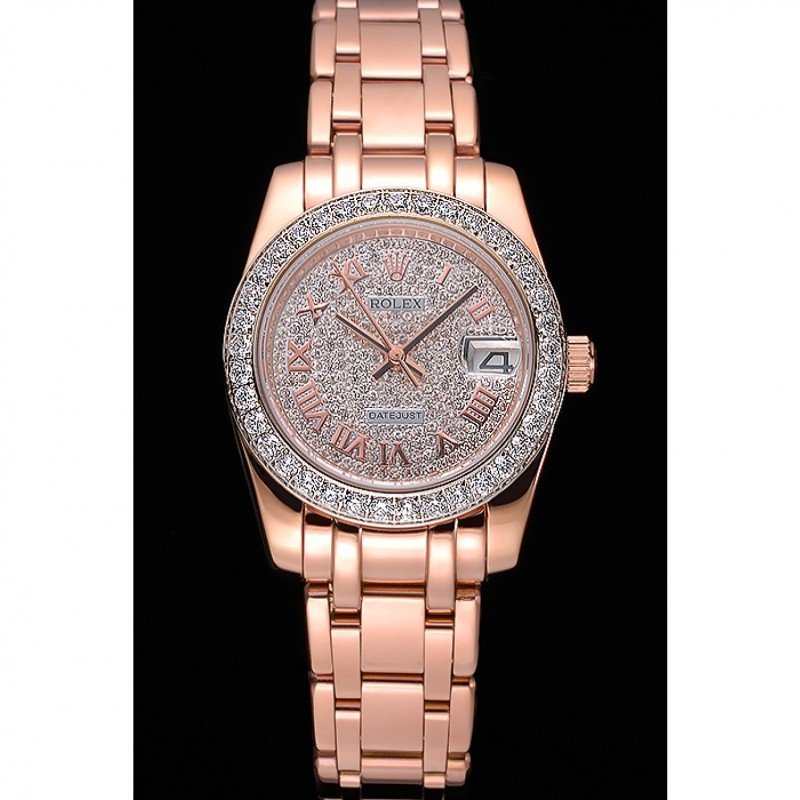 Rolex Datejust Diamond Dial 622836 33 mm